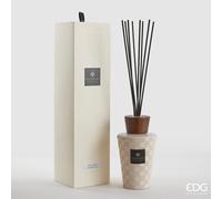 EDG Enzo De Gasperi Profumatore Bottiglia Cuir 1.000 Ml H 22 Cm Black Forest Scatola Regalo