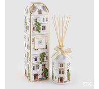 EDG Enzo De Gasperi Profumatore Bottiglia di Natale Rue de Rivoli 500 Ml H 35 Cm Black Pepper Bianco