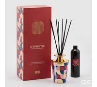 EDG Enzo De Gasperi Profumatore Bottiglia Hypnotic 400ml + Bastoncini H15 Moroccan Amber