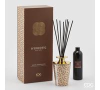 EDG Diffusore per ambienti in scatola regalo 400ml + bastonici PEPE NERO