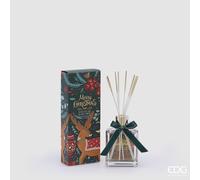 EDG Enzo De Gasperi Profumatore Natale Bottiglia Joyful 180 Ml H 13,5 Cm Black Forest