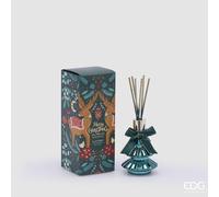EDG Enzo De Gasperi Profumatore Natale Bottiglia Joyful Pino 60 Ml H 10,5 Cm Black Forest