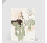 EDG Enzo De Gasperi Quadro Abstract Rettangolare Prati 120x90 cm - Decorazione Parete Design Moderno Casa