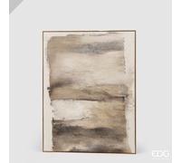 EDG Enzo De Gasperi Quadro Abstract Rettangolare Tempesta1 120 x 90 cm - Decorazione Parete Design Moderno Casa