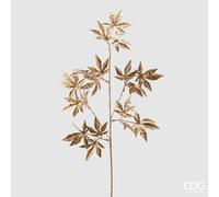 EDG Enzo De Gasperi Ramo Acero Natalizio H 75 Cm Oro