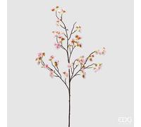 EDG Enzo De Gasperi Ramo Fiori di Pesco Artificiale H 105 Cm Light Pink