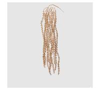 EDG - Enzo De Gasperi Ramo Natalizio cadente Olis, addobbo Albero di Natale Oro Glitterato H60 cm