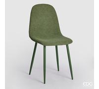 EDG Enzo De Gasperi Sedia Charton H 85 x L40 x P52 cm Colore Verde Salvia