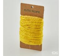 EDG Enzo De Gasperi Spago Iuta D 3 Mm 25 Mt 80 Gr Colore Giallo in Matassa