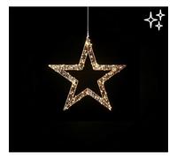 EDG Enzo De Gasperi Stella Natale Microled Flat D 40 x 120 Cm Intermittente Ivory