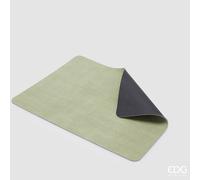 EDG Enzo De Gasperi Tovaglietta Bicolore Rettangolare 46 x 35 Cm Sage