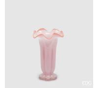 EDG Enzo De Gasperi Enzo De Gasperi Vaso Campanula H 25 Cm D 16 Cm Pink