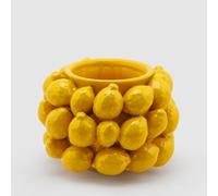 EDG Enzo De Gasperi Vaso Chakra Limoni 28cm Ceramica Giallo