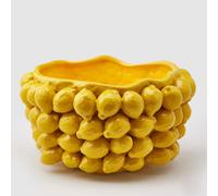 EDG Enzo De Gasperi Vaso Chakra Limoni 42cm Ceramica Giallo