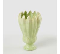 EDG Enzo De Gasperi Vaso Freaky Tulipano 26,5x16cm Verde Ceramica