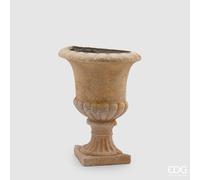 EDG Enzo De Gasperi Vaso Parete Coppa Ivory Ceramica 57 cm