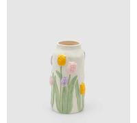 EDG Enzo De Gasperi Vaso Tulipani Cilindro 23x12cm Ceramica
