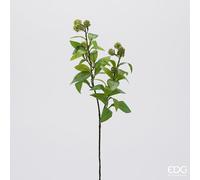 EDG Enzo De Gasperi Viburno Ramo H 63 Cm Pianta Artificiale Verde