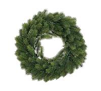 EDG Ghirlanda Corona Fuoriporta Pino Decoro Natalizio PVC Verde 150 Rami Ø60 cm