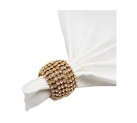 EDG Porta TOVAGLIOLO Diamante D5 in Scatola Rigida Confezione 4 Pezzi Colore : Oro