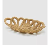 EDG VASSOIO SNAKE H6X38X22 design moderno colore oro Colore : ORO