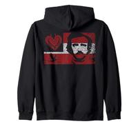 Edgar Allan Poe Bandiera Corvo Tell-Tale Cuore Gotico Fan Regalo Felpa con Cappuccio