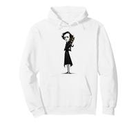Edgar Allan Poe Beloved Cat Felpa con Cappuccio