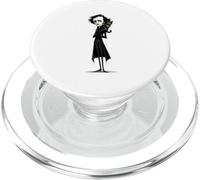 Edgar Allan Poe Beloved Cat PopSockets PopGrip per MagSafe