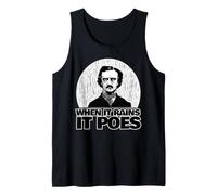 Edgar Allan Poe Divertente Quando piove Poes Canotta