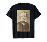 Edgar Allan Poe Goth Scrittore Poeta Raven Macabro Tristezza Scuro Maglietta