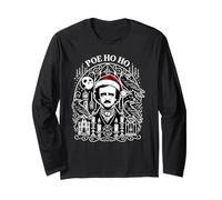 Edgar Allan Poe Natale Il Corvo Poesia Maglia a Manica