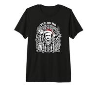 Edgar Allan Poe Natale Il Corvo Poesia Maglietta Premium