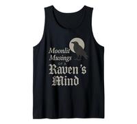 Edgar Allan Poe Nevermore Gothic Macabre Look da Amante dei Libri Canotta