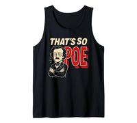Edgar Allan Poe Nevermore Gothic Macabre Look da Amante dei Libri Canotta