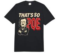 Edgar Allan Poe Nevermore Gothic Macabre Look da Amante dei Libri Comfort Colors Adult Heavyweight T-Shirt