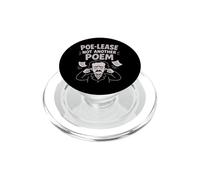 Edgar Allan Poe Nevermore Gothic Macabre Look da amante dei libri PopSockets PopGrip per MagSafe
