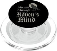 Edgar Allan Poe Nevermore Gothic Macabre Look da amante dei libri PopSockets PopGrip per MagSafe