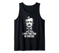 Edgar Allan Poe Poesia Gioco di Parole I Put The Poe in Poesia Canotta
