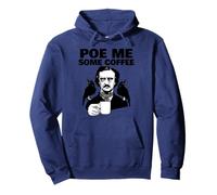 Edgar Allan Poe Pun Poe Me Some Coffee Felpa con Cappuccio