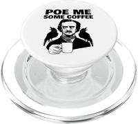 Edgar Allan Poe Pun Poe me some coffee PopSockets PopGrip per MagSafe