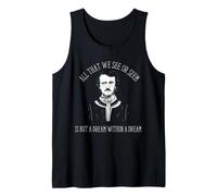 Edgar Allan Poe Sogno Dentro Un Sogno Gotico Citazione Arte Canotta