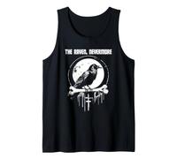 Edgar Allan Poe The Raven Nevermore - Arte Gotica degli Uccelli Canotta