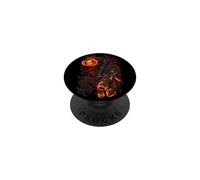 Edgar Allen Poe Cavaliere senza testa Jack O Lanterna zucca PopSockets PopGrip Adesivo
