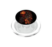 Edgar Allen Poe Cavaliere senza testa Jack O Lanterna zucca PopSockets PopGrip per MagSafe