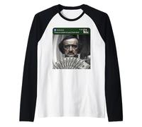 Edgar Allen Poe c'è Movimento alla Tua Porta di casa Sciocco Maglia con Maniche Raglan