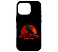 Edgar Allen Poe Della Poesia The Raven Design Nevermore Custodia per iPhone 16 Pro