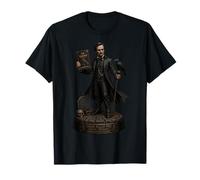 Edgar Allen Poe - Gioco da Tavolo in Miniatura, Goth Nerd Maglietta