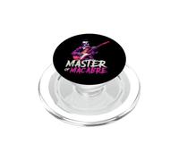 Edgar Allen Poe Lupo mannaro che suona la chitarra Master of Macabre PopSockets PopGrip per MagSafe