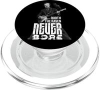 Edgar Allen Poe Quoth The Raven Horror Retro Vintage Divertente PopSockets PopGrip per MagSafe