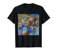Edgar Degas Ballerina's in Blue | Balletto Impressionismo Maglietta